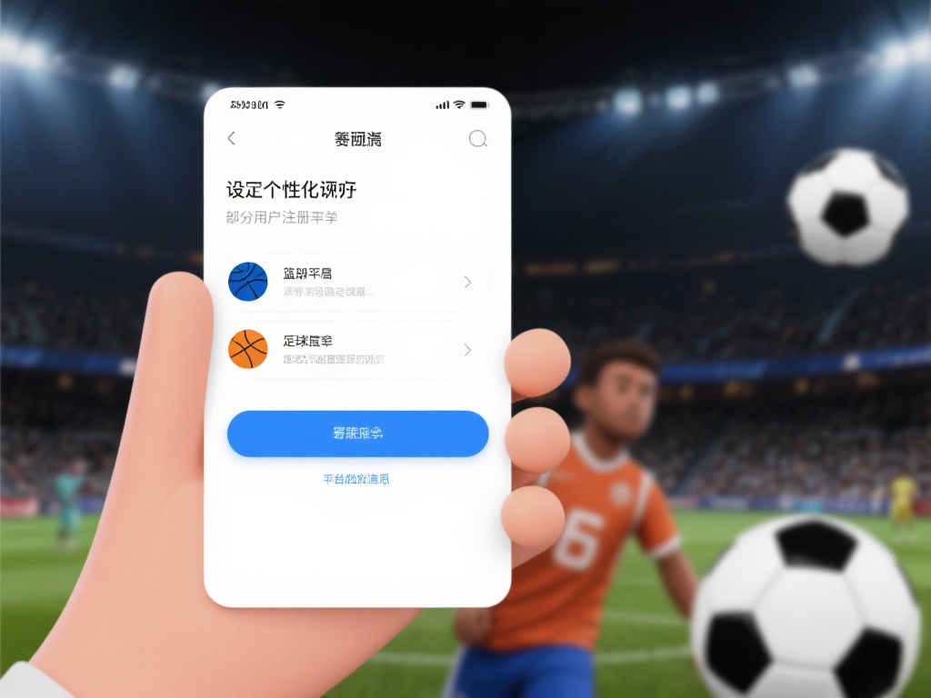 设置个性化偏好：部分用户在注册完成后可选择感兴趣的