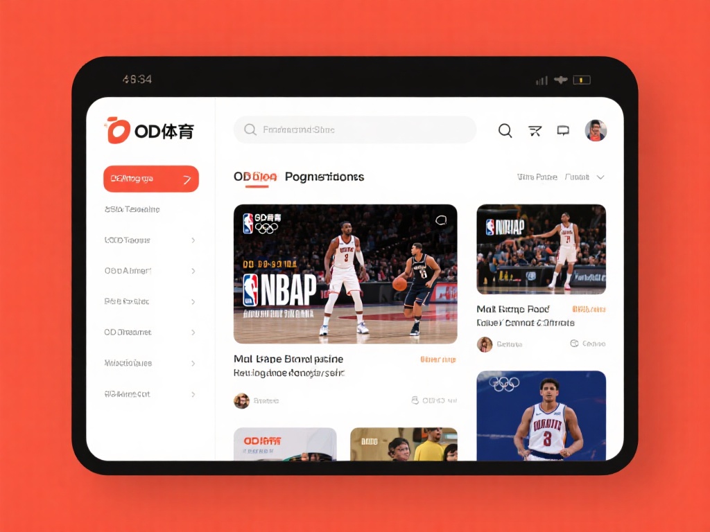 此外，OD体育主页的用户体验设计也值得称赞。界面简