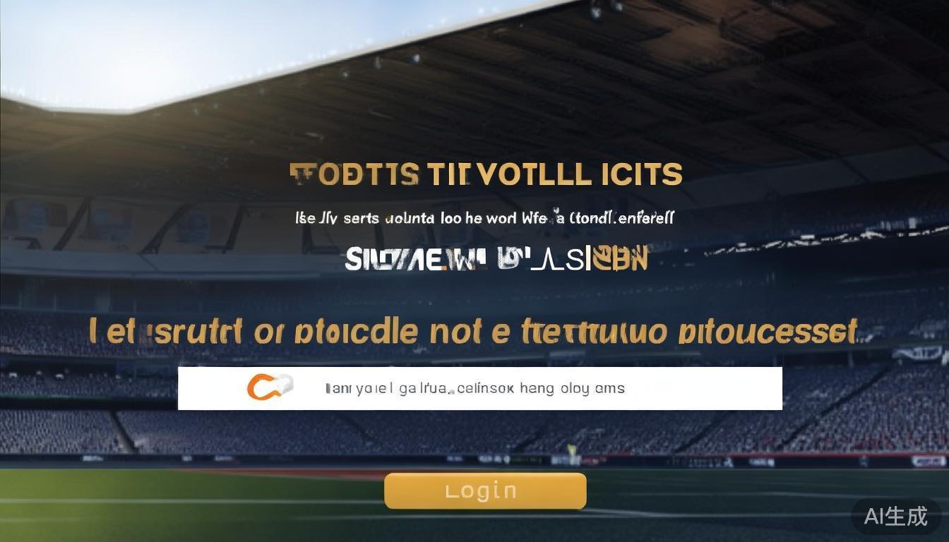 在享受各种体育资讯、赛事直播及健身计划前，完成登录